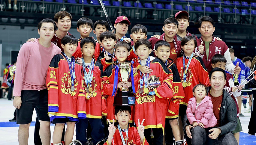 “Bangkok Kings” Ice hockey team มาแรง ผงาดคว้าแชมป์ U12 Rec. Bangkok Paradise Cup 2024