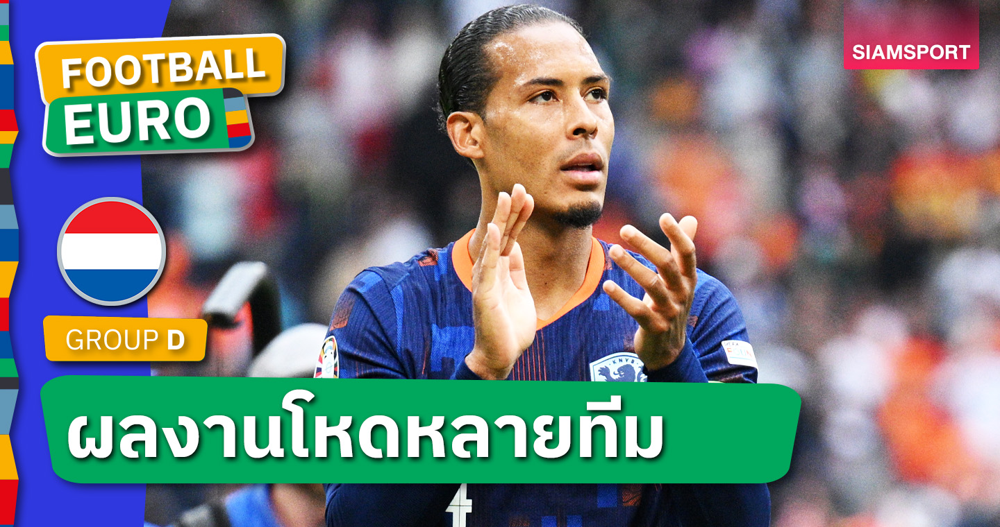 เนเธอร์แลนด์ด้วยไหม ? เฟอร์จิล ฟาน ไดค์ เลือก 3 ชาติมีลุ้นแชมป์ยูโร 2024 