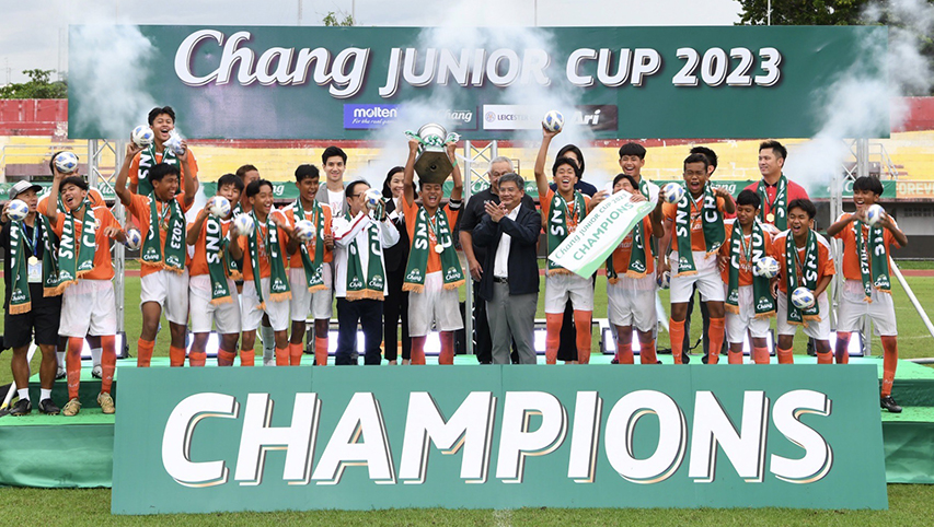 “โรงเรียนอัสสัมชัญธนบุรี” คว้าแชมป์สมัยที่ 5 ศึก “Chang Junior Cup 2023” พร้อมบินลัดฟ้าสู่ประเทศอังกฤษ กันยายนนี้