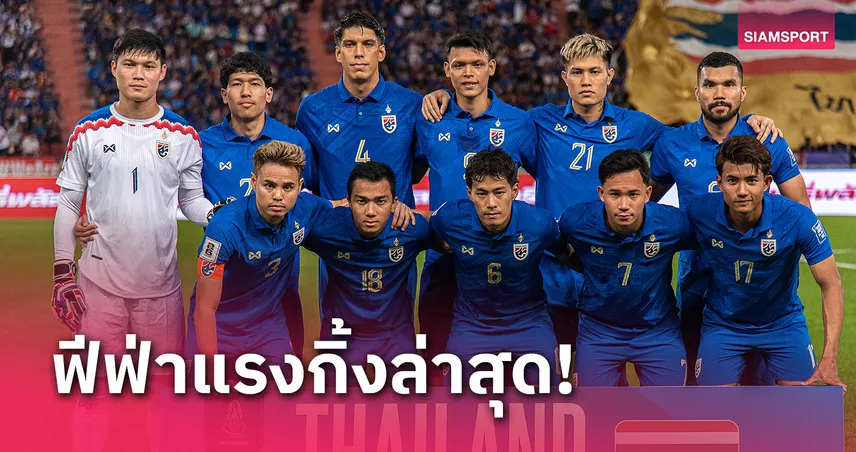 ไทยขึ้นที่ 100, ท็อป 10 ยังไม่ขยับ อันดับโลกฟีฟ่า เดือนก.ย.