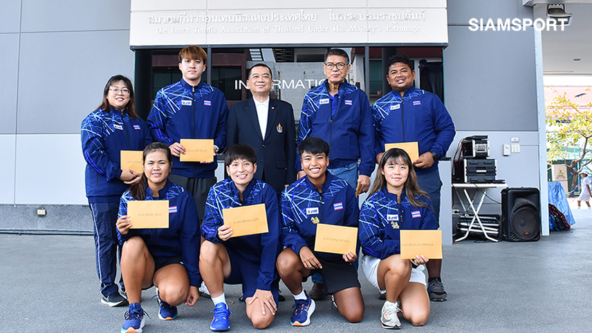 "สุชัย"อัดฉีด2.2แสนปลุกขวัญนักหวดไทยสู้ศึกทีมหญิงโลกโซนเอเชีย
