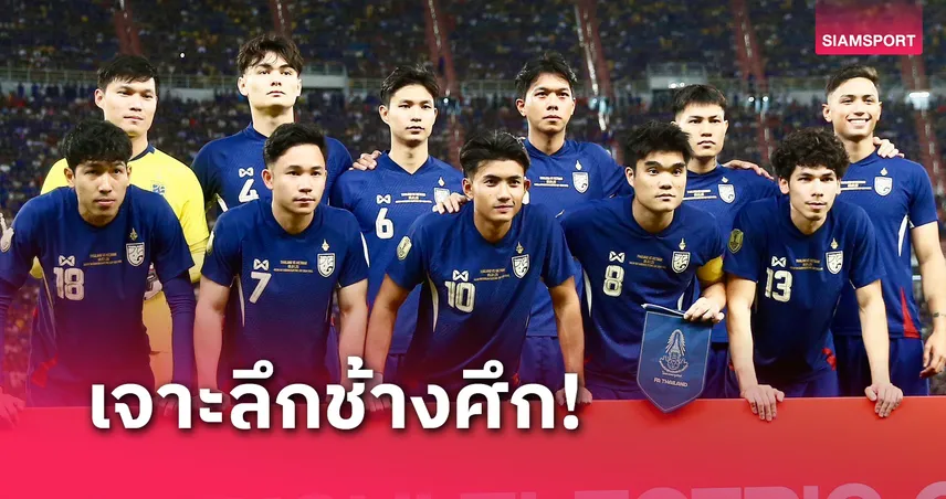 ชำแหละ 23 ขุนพล ทีมชาติไทย ชุดเอเซียน คัพ 2027 