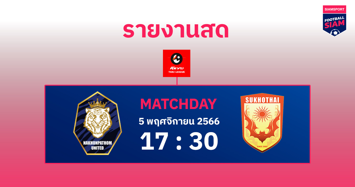 Football Thai League 2023-24: Nakhon Pathom United vs Sukhothai FC Match Recap